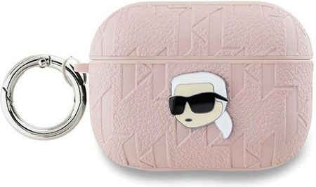 Karl Lagerfeld Monogram Karl Head - Etui AirPods Pro 2 (różowy)