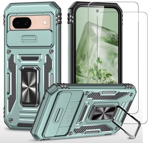 Custodia Portafoglio ESONG Per Google Pixel 6a – Pelle PU Con Chiusura Magnetica, Slot Per Carte E Cerniera, Nero