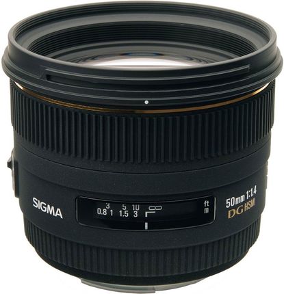 Sigma 50mm f/1.4 EX DG HSM (Nikon f) (346-NN)