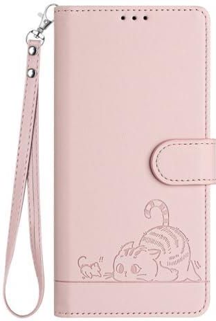 MOJIA Cover Per Motorola Moto G22 | Custodia Portafoglio In PU Pelle Con Supporto E Slot Carte | Antiurto E Resistente Ai Graffi - Blu