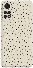 Pieceofcase Etui Czarne Matowe Z Nadrukiem Xiaomi Redmi Note 11 Pro 5G Kropki Tiny Dots
