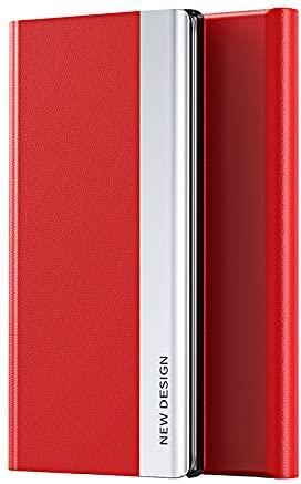 Custodia NEINEI Per IPhone 13 - Cover Ultra Sottile Opaca, Antigraffio, Antiscivolo, Guscio PC Resistente, Colore Rosso