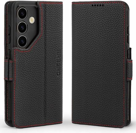 Erbord Skórzane Etui Leather Wallet Do Galaxy S24 Portfel Pokrowiec Case - zdjęcie 4