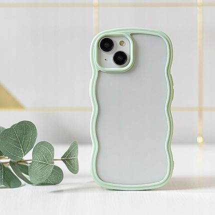 Izigsm Etui Przeźroczyste Case Oprawka Wave Do Iphone Xs Nakładka - zdjęcie 2