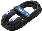 Monacor MSCA-510/SW Kabel głośnikowy, 10m, 2-polowe wtyki Neutrik Speakon