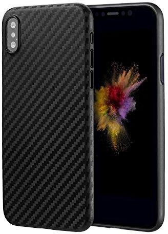 Custodia per iPhone 16 Pro Max Travel Gomma Macrocannage blu denim