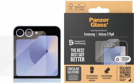 Panzerglass Mocne Szkło Hartowane Na Tylni Wyświetlacz Do Galaxy Z Flip6