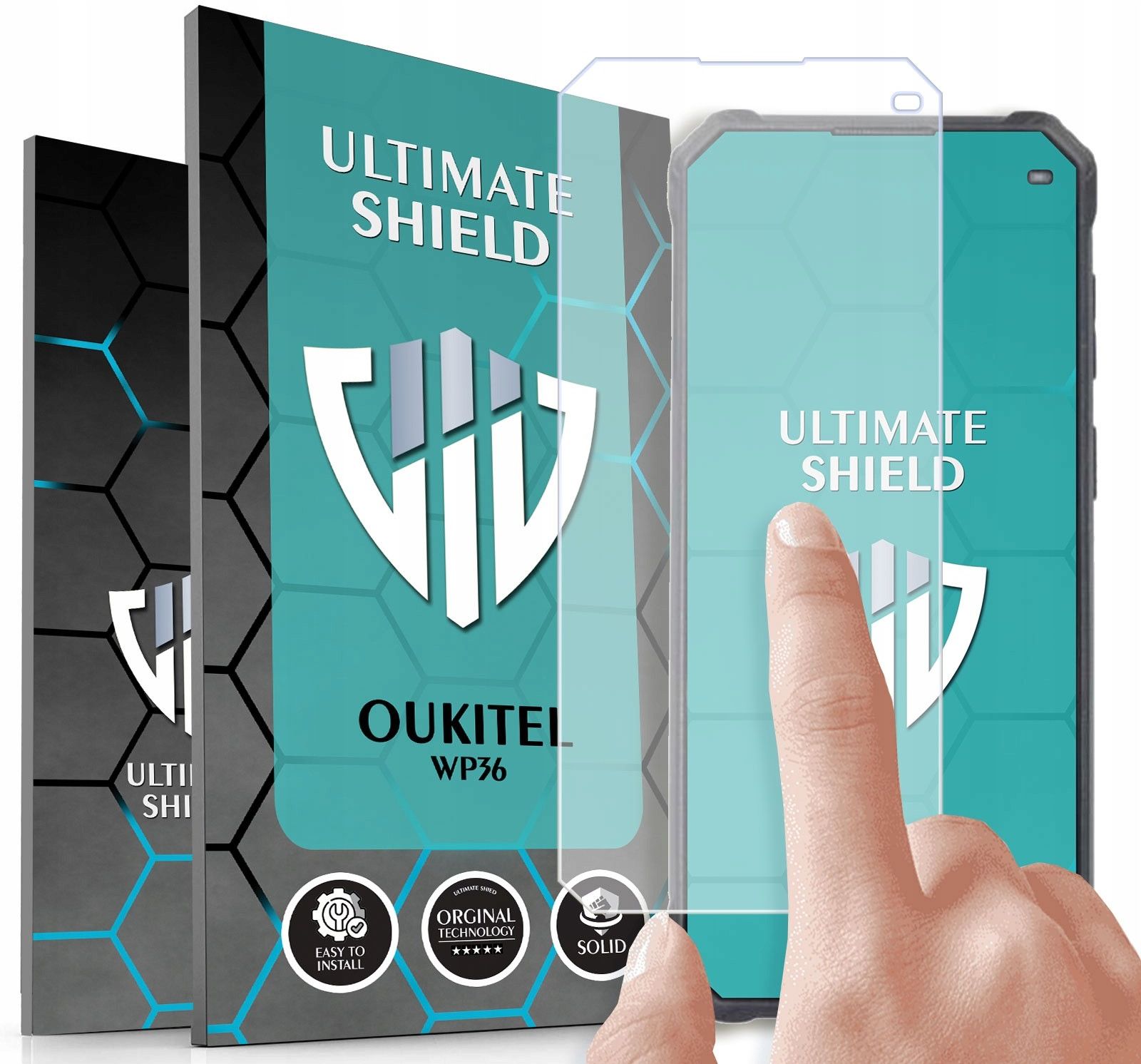 Ultimate Shield Szkło 5D Na Cały Ekran Telefonu Do Oukitel Wp36 ...