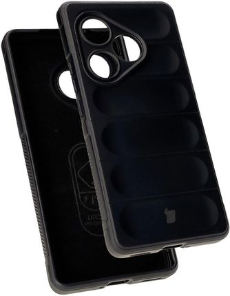 Bizon Pancerne Etui Case Tur Do Realme Gt 6 Gt 6T Gt Neo 6 Gt Neo 6 Se Czarne