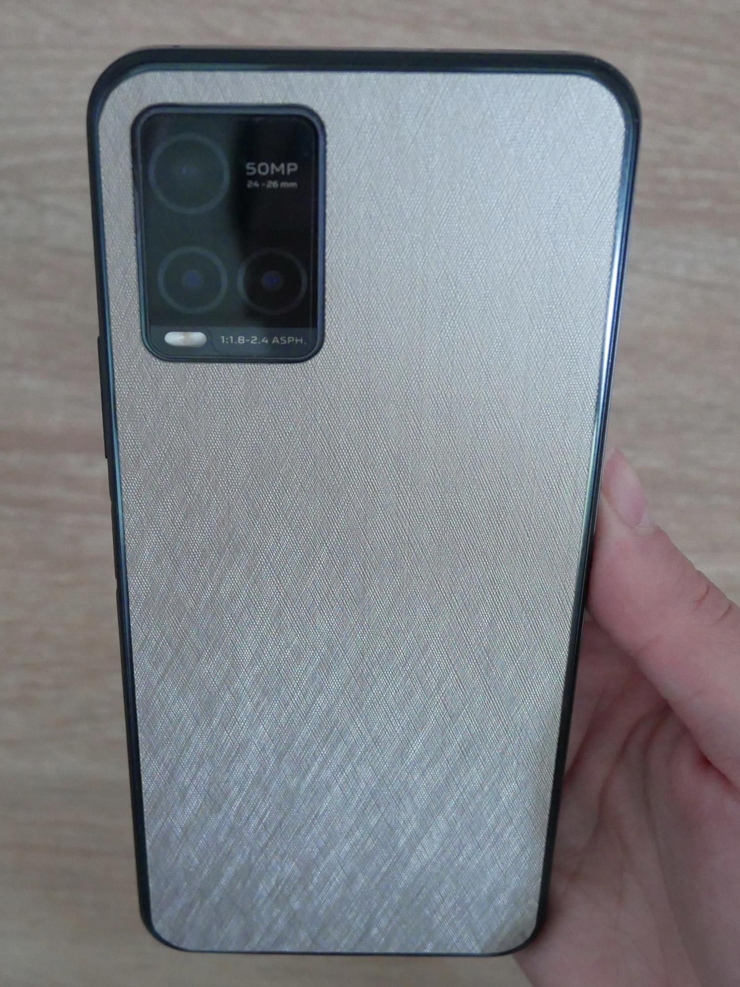 ESACMOT Custodia con motivo farfalla dorata, compatibile con Ulefone