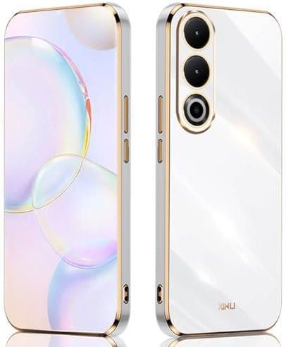 Cover Per OnePlus Nord CE 2 5G SEAHAI: Elegante Retro In Vetro Sfumato Rosa E Paraurti Antigraffio