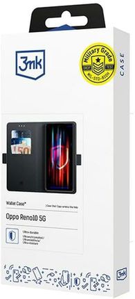 3Mk Wallet Case Oppo Reno10 5G Czarny Black - zdjęcie 6