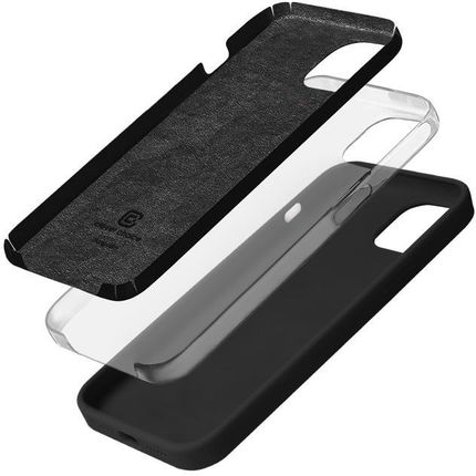 Crong Color Cover Etui Iphone 15 Czarny - zdjęcie 3
