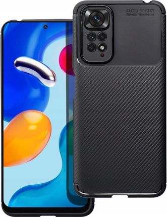 Partner Tele Nowe Czarne Etui Carbon Premium Futerał Pokrowiec Xiaomi Redmi Note 13 5G