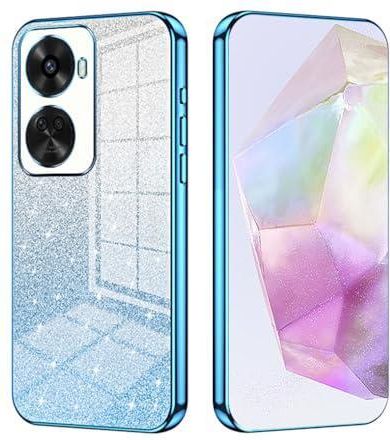 SEAHAI Cover per Huawei Nova 9 / Honor 50, Ultra Sottile Custodia Premium Pelle Portafoglio Kickstand Slot per Schede [RFID Blocking] TPU Antiurto Flip Cover Libro - Blu