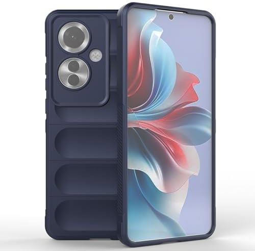 MOJIA Cover Portafoglio Per Oppo Reno 7 (Reno7) | Pelle PU Con Guscio Interno In TPU | Slot Per Carte E Supporto Integrato | Protezione Antiurto | Blu - 2