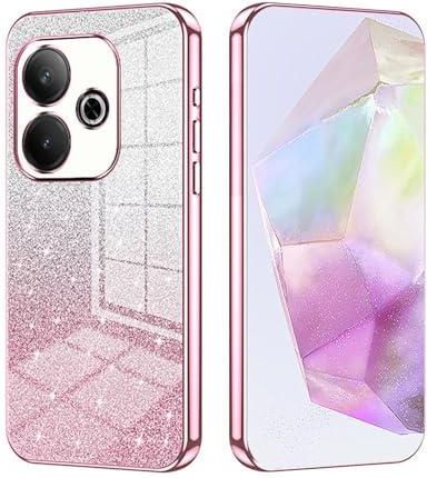 TPDRUY Funda Para Xiaomi Poco F7 Pro 5G Case Transparente Uso Rudo