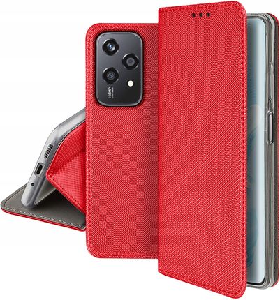 Krainagsm Etui Do Honor 200 Lite 5G Smart Magnet Case Portfel Szkło 9H