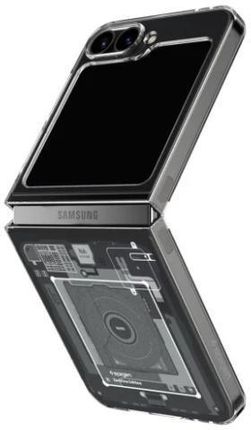 Spigen Etui Air Skin Do Galaxy Z Flip6 Przezroczysto Szare Zero One - zdjęcie 3