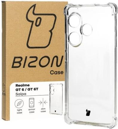 Bizon Elastyczne Etui Case Salpa Do Realme Gt 6 Gt 6T Gt Neo 6 Gt Neo 6 Se Przezroczyste