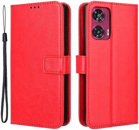 Erbord Etui Z Klapką Do Motorola Edge 50 Fusion Case Skóra Ekologiczna