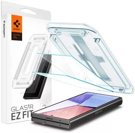 Spigen Szkło Hartowane Glas Tr ”Ez Fit” 2 Pack Do Samsung Galaxy Z Fold 6 Clear