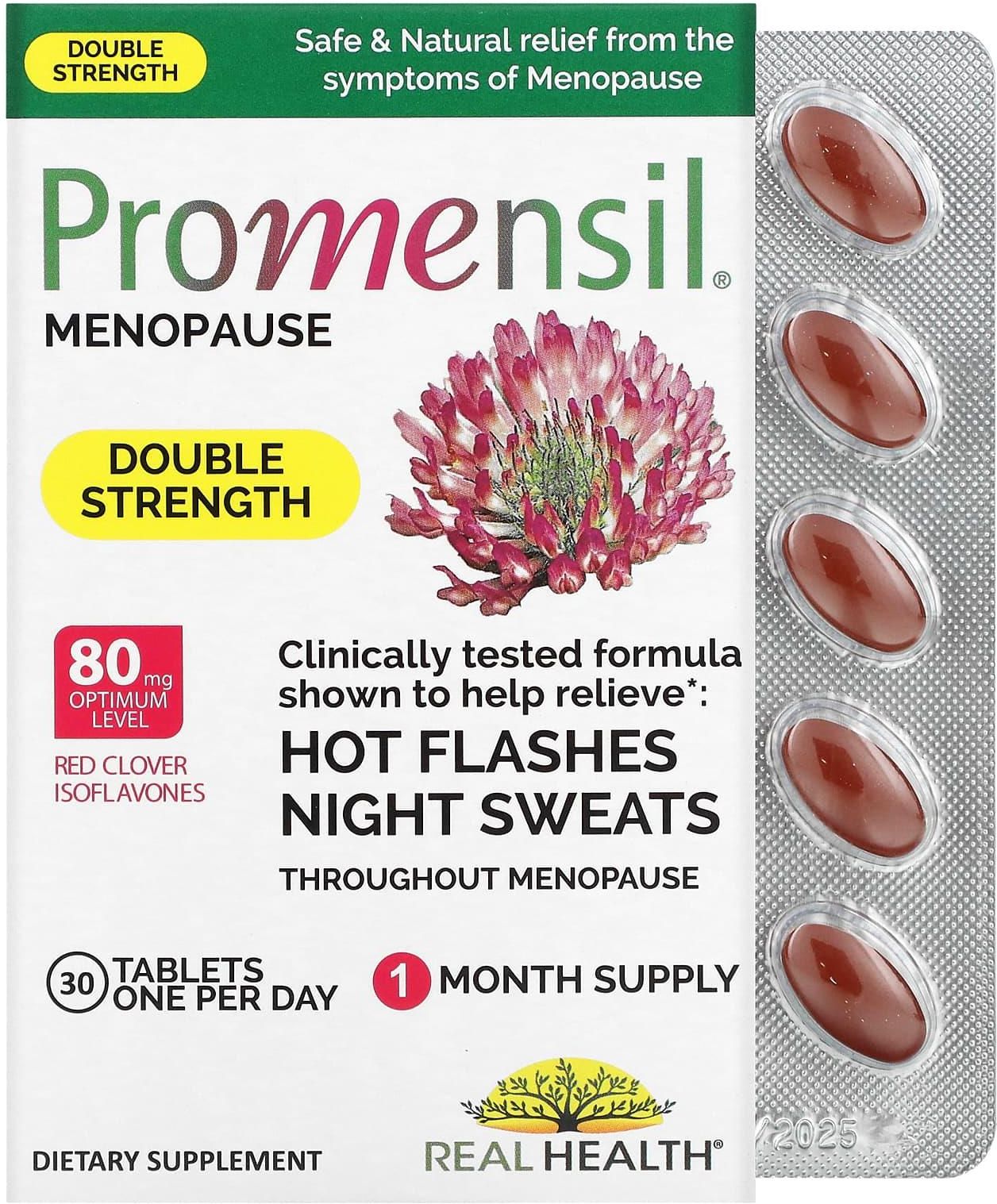 Promensil Menopauza Podwójna Siła 30 tabl. - Opinie i ceny na Ceneo.pl