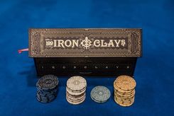 Zdjęcie Roxley Games Iron Clays Żetony do gry Brass (100) - Trzemeszno