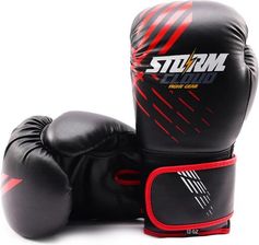 Zdjęcie StormCloud Rękawice bokserskie Lynx Czarno-Czerwone - Syców