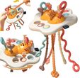 WOOPIE BABY Zabawka Sensoryczna Montessori Gryzak Grzechotka Wielofunkcyjny UFO