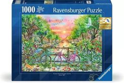 Zdjęcie Ravensburger Puzzle 1000El. Amsterdam 50 Urodziny - Koprzywnica