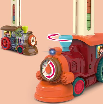 こぅち Woopie Interaktywna Kolorowa Ciuchcia Domino - Ceny i opinie