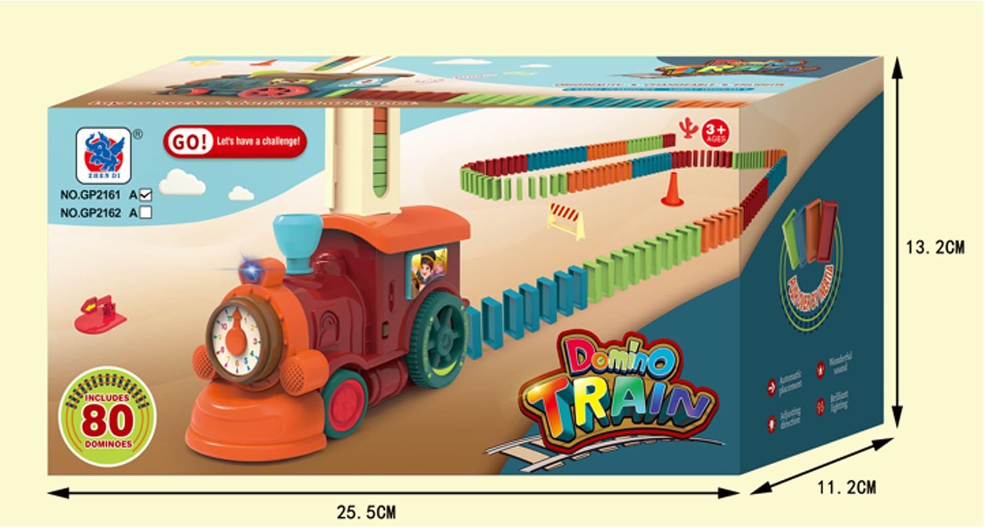 Woopie Interaktywna Kolorowa Ciuchcia Domino - Ceny i opinie