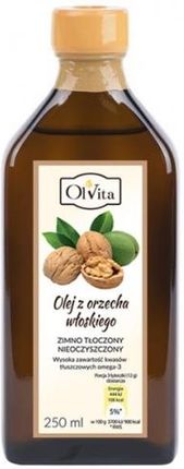 OlVita Olej z orzecha włoskiego tłoczony na zimno 250ml