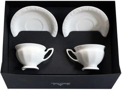 Zdjęcie Rosenthal Zestaw 2 filiżanek do kawy ze spodkiem 180 ml Maria Biała (1043080000114742147411043000001) - Chojnów