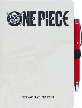 Grupoerik Notes Notatnik One Piece A5 96K W Linie Zeszyty Szkolne Długopis Z Latarką