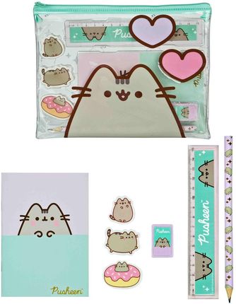 Undercover-Germany Pusheen Piórnik Ołówek Linijka Notes Gumki Temperówka Kapitalny