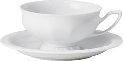 Zdjęcie Rosenthal Filiżanka do herbaty ze spodkiem 0,2 l Maria Biała (104308000011464214641) - Nowogrodziec