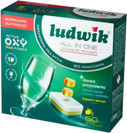 Ludwik Tabletki Do Zmywarki Lemon All In One 50tabl.