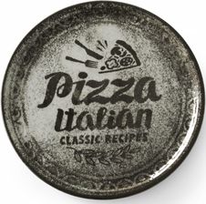 Duralex Talerz Do Pizzy Z Porcelany Recipe Collection Black Śr. 31cm 6Szt.