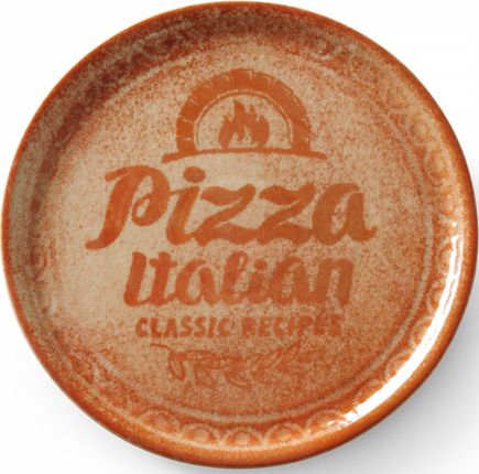 Duralex Talerz Do Pizzy Z Porcelany Recipe Collection Brick Red Śr. 31cm 6Szt.