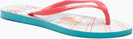 Havaianas Japonki Damskie Slim Local Soul Ibiza Red/Blue/Orange