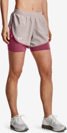 Spodenki damskie Under Armour  Fly By Elite 2-in-1 Short-GRY XS