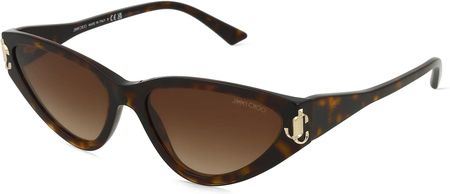 Jimmy Choo 0JC5019 Damskie okulary przeciwsłoneczne, Oprawka: Acetat, hawana