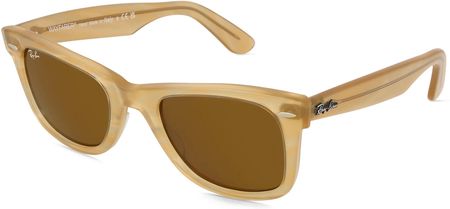 Ray-Ban 0RB2140 WAYFARER Uniwersalne okulary przeciwsłoneczne, Oprawka: Acetat, beżowy