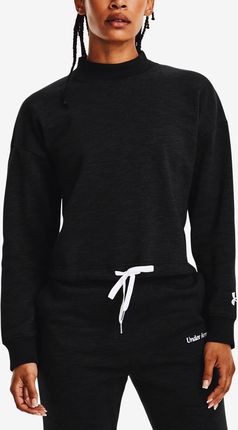 Bluza damska Under Armour  Essential Script Crew-BLK XL