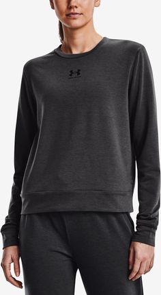 Bluza damska Under Armour  Rival Terry Crew-GRY XS