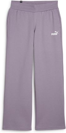 Damskie Spodnie Puma Ess+ Straight Leg Small Logo Pants FL 67609330 – Fioletowy