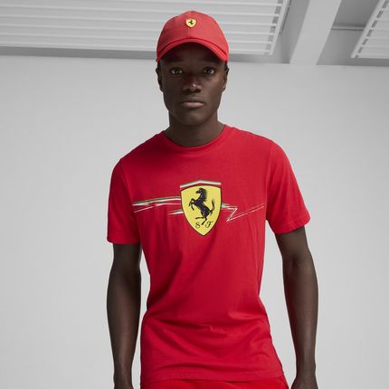 Czapka z daszkiem Puma Ferrari Race BB Cap 02553601 – Czerwony - zdjęcie 4