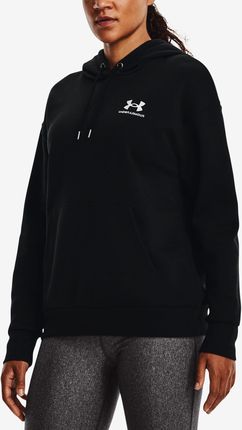 Bluza damska Under Armour  Essential Fleece Hoodie-BLK S